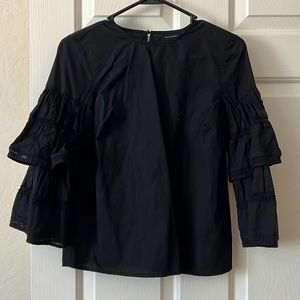 Who What Wear black blouse